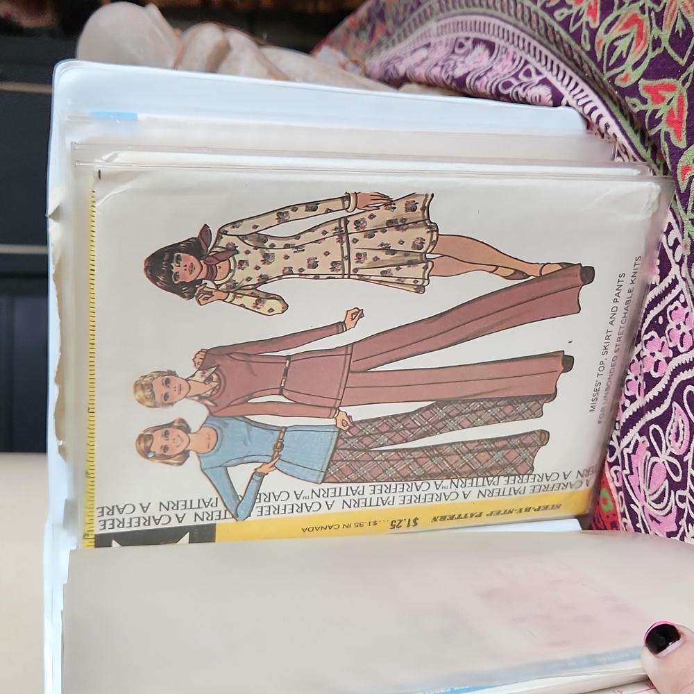 60's and 70's Patterns Book